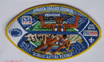 2010 National Jamboree Uncut Gold Border Football