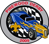 2009 Pinewood Derby emblem