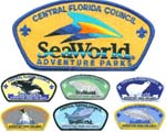 SeaWorld CSP - Set of 6 Patches