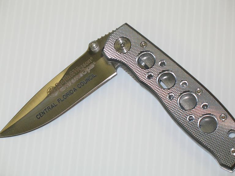 Knife - Central Florida Council Knife - Silver Edition