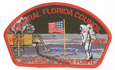 CSP - NASA 50th Anniversary Central Florida Council Shoulder Strip