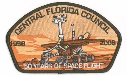CSP - NASA 50th Anniversary Central Florida Council Shoulder Strip