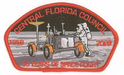 CSP - NASA 50th Anniversary Council Shoulder Strip Moon Rover