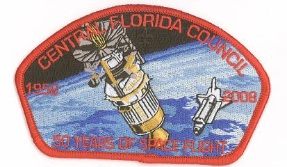 CSP - NASA 50th Anniversary Council Shoulder Strip Sky Lab