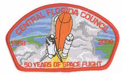 CSP - NASA 50th Anniversary Central Florida Council Shoulder Strip